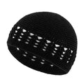 Muslim Men Knit Hats Caps Crochet Beanie Skull Caps Knitted Stretchy Crochet Hat Cap