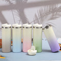 Customized 500ml Portable Car Office Color-Changing Stainless Steel Vacuum Cup Simple Straight Cup 304 for Coffee Drinking