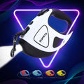 Custom Logo Led Retractable Dog Leash Flexible Accessories Bright Flash Lighted Walking Belt Nylon Automatic Pets Dog Lead Leash