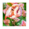 Factory Direct Sale 5d Diamond Painting Full Drill Pink Flamingo Diamond Embroidery Picture Wall Art for Living Room