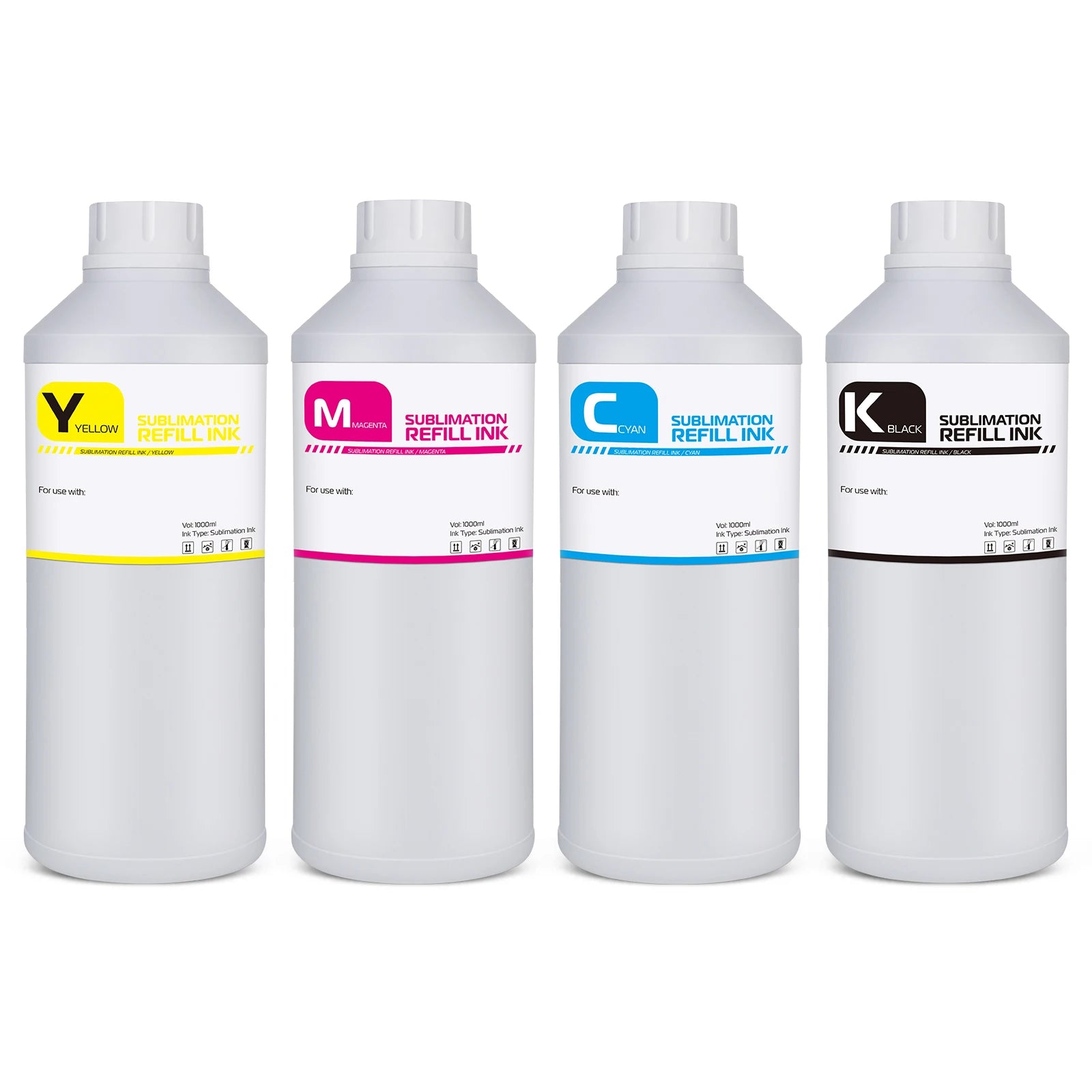 Winnerjet 1000ml Bottle Bulk Refill DX5 DX6 DX7 I3200 XP600 5113 Printer Dye Sublimation Ink for Epson