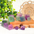 Crystal Gravel Wholesale Natural Healing Stones Gemstone Fluorite Octahedral Mineral Specimen