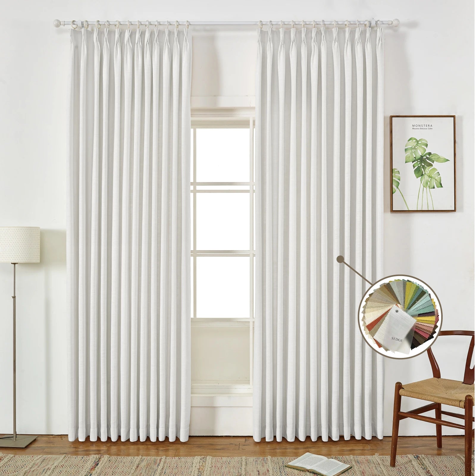 Latest Simple Curtain Design Linen Modern  Curtains Home Curtain Window