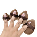 Compact Portable Drop-Shaped Puff Triangle Makeup Accessory Waterdrop Shaped Beauty Cosmetics Sponge for Contour