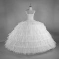 New Factory Wholesale Oversize 6 Hoop Crinoline Colossal Puffy Petticoat for Ball Gowns