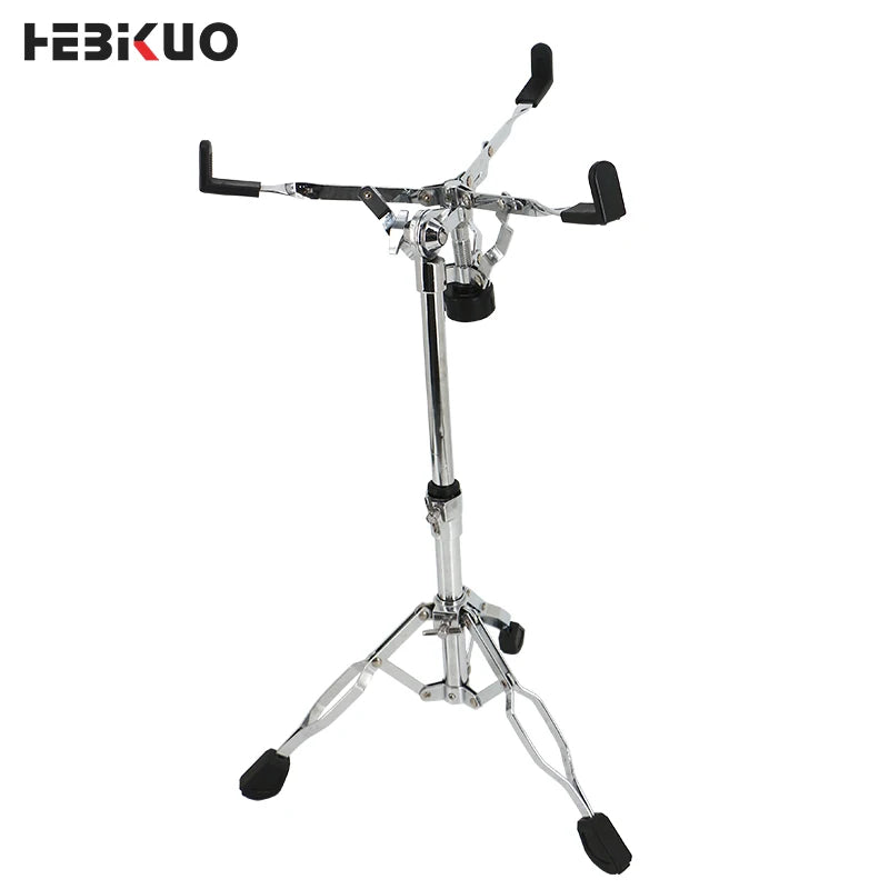 HEBIKUO G110 Factory Professional Adjustable Chrome Snare Drum Stand Folding Practice Drum Stand- Musical Instrument Accessories