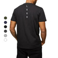 Premium Crewneck Running 50/50 Polyester Cotton T Shirt Gym Sport Plain Workout T-Shirt Unisex