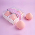 Latex Free Hydrophilic Polyurethane Peach Shape Expanded in Water Washable Facial Beauty Sponge Blender Makeup Sponge