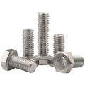 304 Stainless Steel Hexagon Bolt Screw 12.9 Grade DIN933 Standard Plain Finish Full Hex Extension Screw