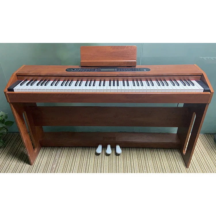 China Cheap Price Digital Piano OEM 88 Keys Electric Piano White Customize Wood Sound Professional Button Hammer Progressive