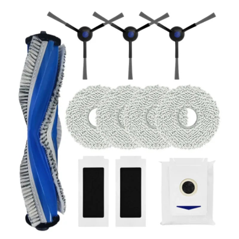 Corvus T30 PRO MAX Accessories Electric Filter Wipes Main Brush Side Brush Dust Bag-Plastic Consumables for Car Sweeping Robot