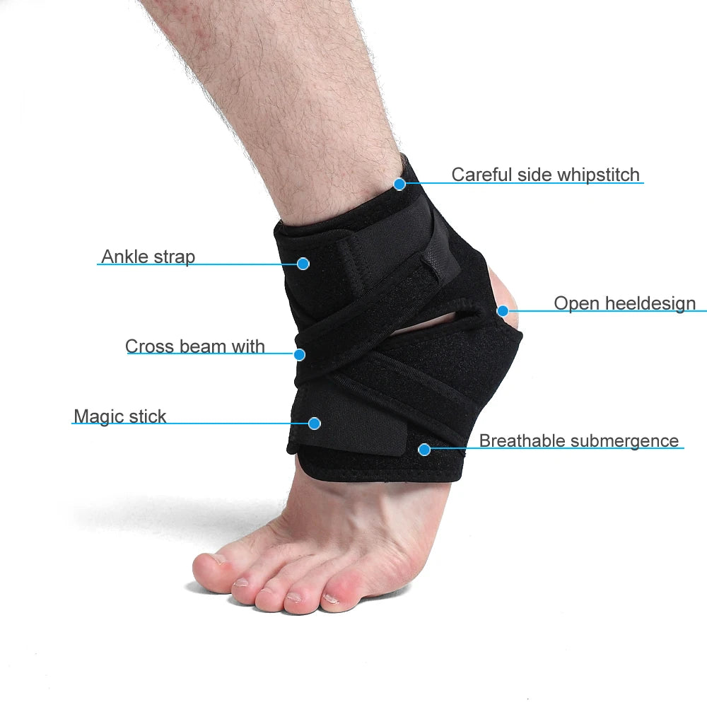 Factory Price  Foot Support Breathable Wrap Compression Ankle Support Brace