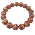 Natural Crystal Rhodochrosite Round Loose Beads for Jewelry Making 8mm 10mm Bracelets Necklace Creative Gifts