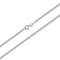 Different Width Curb Chain Necklace Mens Silver Chains Sterling Silver 925 Necklace Women Fashion Jewelry
