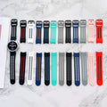 FORWELLENY Silicone Rubber Sport Smart Watch Band Strap Accessories Belt for Samsung galaxy Watch 4 5 6