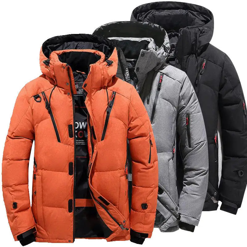 Wholesale Fashion Black Winter Clothing Designer Coats Custom Soft Waterproof Eco-Friendly Reversible Front Outdoor Plus Size