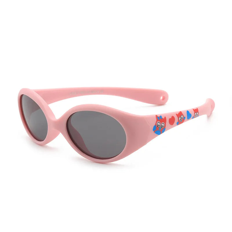 2025 New Design Custom Kids Polarized Sunglasses UV400 TPEE Frame Wholesale Bulk Orders with OEM Service for Outdoor Sports