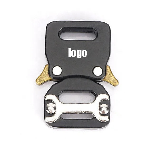 Adjustable 28mm Quick Release Metal Buckle 1inches Metal Detachable Harness Buckle Clasps for Handbag