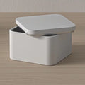RTS Wholesale 8.5x8.5xH5cm Custom Logo White Metal Tin Box for Candy Cookie & Sugar Food Packaging-OEM Available