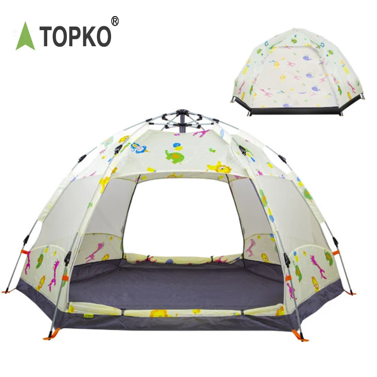 TOPKO Ultralight Double Layer Outdoor Hiking Backpacking Tent for Adventure Sports
