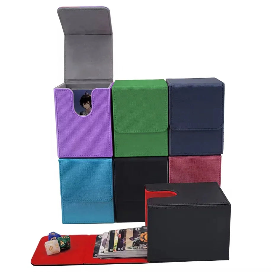 Torson High Quality 100+ Tcg Yu-gi-oh Bogarmon Premium Game Cards Boxes Yugioh Cards Box Storage Card Pu Leather Deck Box
