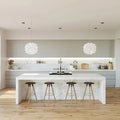 Modern Modular Kitchen Design Economic Wood Wall PVC Door Panel High Quality Wholesale Wooden Furniture Quality Kitchen Cabinets