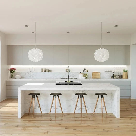Modern Modular Kitchen Design Economic Wood Wall PVC Door Panel High Quality Wholesale Wooden Furniture Quality Kitchen Cabinets