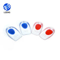 High-Quality Heel Cup Height Increase Gel Heel Cups Heel Support Cushions Shock Absorption Comfortable Heel Cup