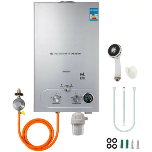 Factory Favourite 18L   Tankless Gas Water Heater Slim Type Hot Water Heaters