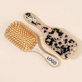 MiDairy 20cm Korean Style Retro Marble Pattern Circular Massage air Cushion Comb Anti Static Smooth Hair Care Comb 221516