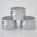 Hot Sale 10ml/10g Silver Aluminum Jars D30*H19mm Lip Balm Face Cream Skin Care Eye Cream Tin Lid for Perfume Blush Lotion
