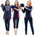 Traditional Muslim Clothing Modest Swimwear Islamic Bathing Suit Swimming Costume Surf Wear Fashion Hijab Swimsuit Wetsuit