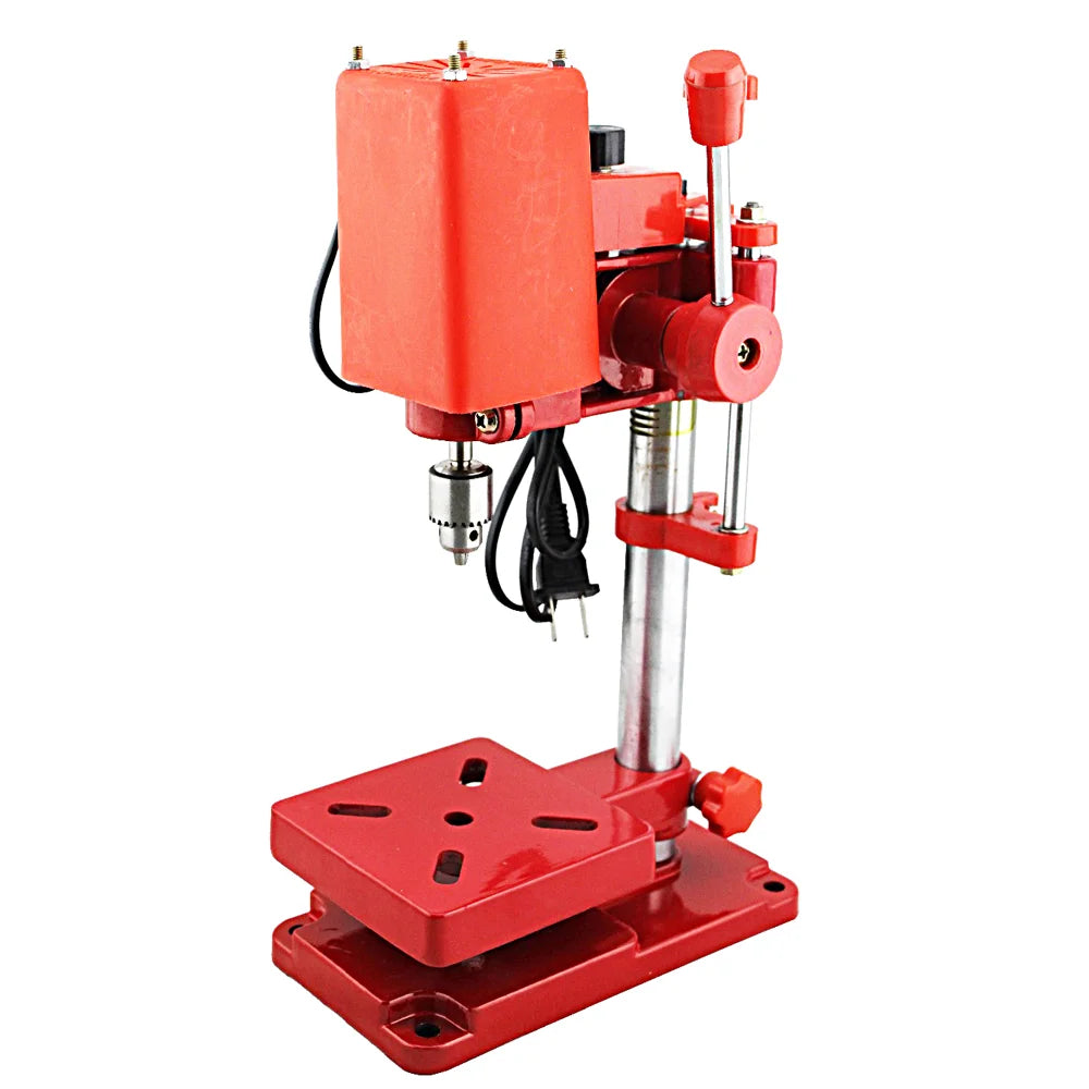220V Jewelry Beads Pearl Drill Hole Tool 6500RPM Stepless Speed Regulation Micro Mini Bench Drill Press Jewelry Drilling Machine