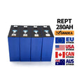 Rept 320ah Lifepo4 Cells 12v Lifepo4 Car Battery Grade a Lifepo4 Prismatische Zelle Lithium Battery 3.2v 280ah Rept 280ah