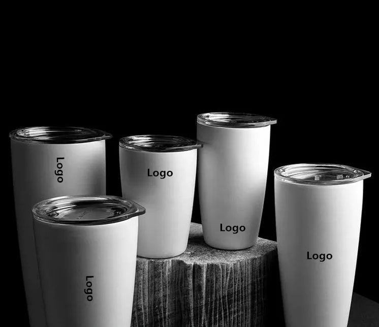 Hot Seller 8oz Stainless Steel Double Wall Vacuum Sublimation Coffee Tumblers Keep Warm Cold Travel 6-12 Hours Thermal