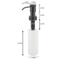 Longan Silicone Soap Dispenser Set Metal Pump Station with Tops for Lotion Dispenser for Kitchen Use Direct Factory Supply China