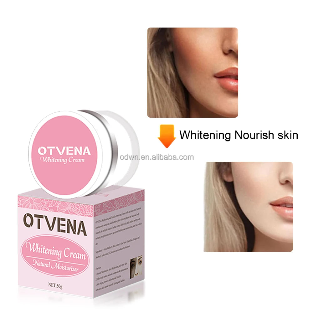OTVENA Hot Selling Skin Care Due Beauty Lightening Smooth Fresh Good Whitening Cream