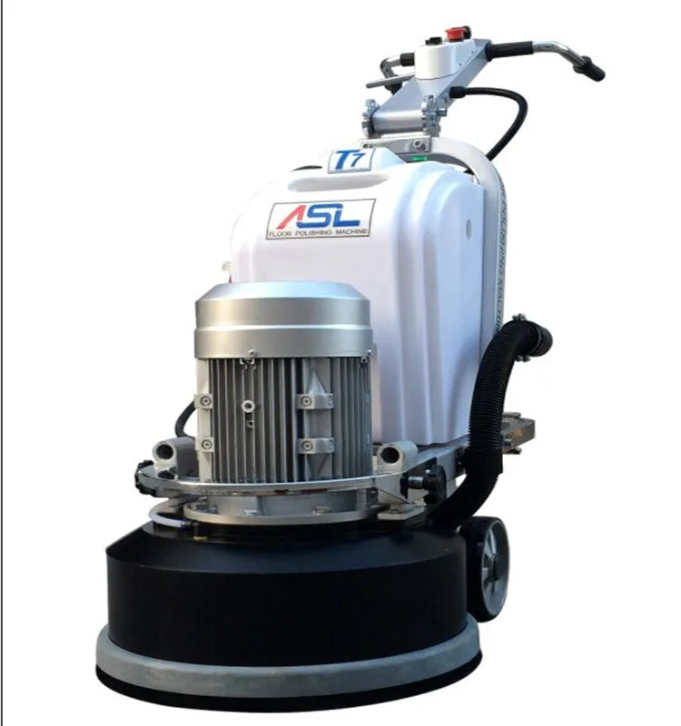 T7 Manual Grade Granite Marble Floor Polishing Machine with Core Components Motor Engine Gear Gearbox Pump