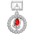 Italian Handmade Red Pendant DIY Bracelet Cross-Border Creative Fashion Charm Accessories