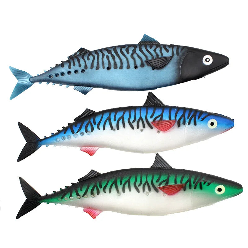 Deep Sea Large Bait Open Soft Bait Long Throw Saltwater Fish Road Nackerel Bait Boat Fishing Lure