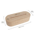 Wholesale Oval Wood Stand Warm Light LED Beech Wooden Base