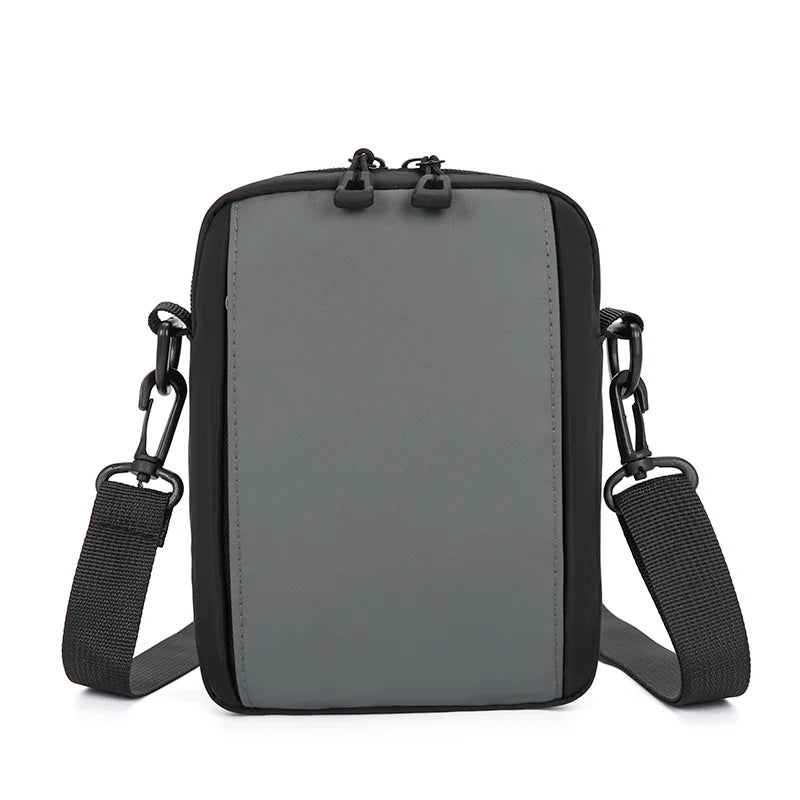 Free Sample Custom Big Capacity Mens Durable Oxford Crossbody Side Bag Men's Messenger Bags with Logo