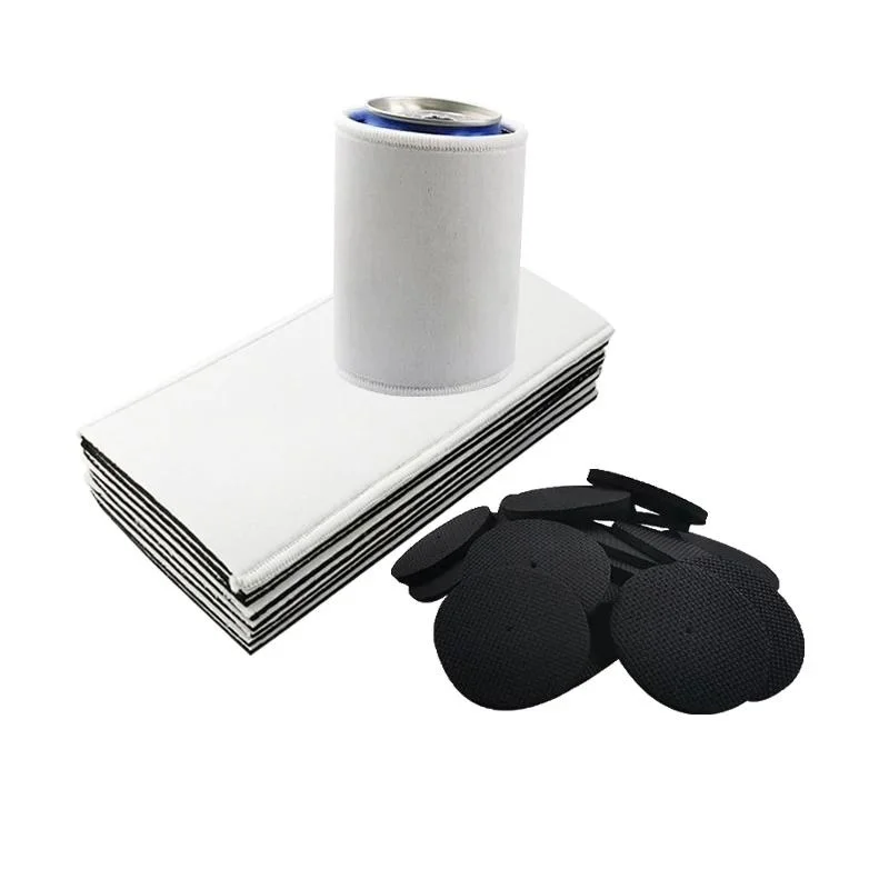 Australia Sublimation Blank Neoprene Stubbie Cooler Overlocked Panel and Base 5mm Neoprene Sheets