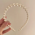 ShangHai 2024 Korean New Design Retro Pearl Accessories Hairband Fashion Girl Sweet and Elegant Headband