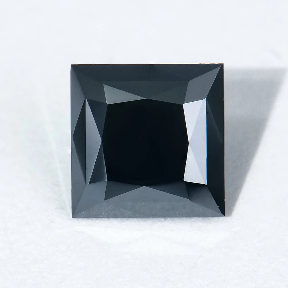 Xingyue Manufacturer Good Price Wholesale 6mm 10mm 15mm Black Vvs1 Shape Princess Cut Moissanite Mossanite Diamond Loose Stones