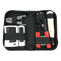 MT-8486 Professional 4pcs Computer RJ45 Crimping Tool Kit Cable Stripper Network Termination Tools for FTTH Applications