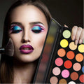 Wholesale 35 Color Christmas Eye Shadow Plate Multichrome Pigment Eyeshadow Makyaj Pressed Glitter Eyeshadow Private Label