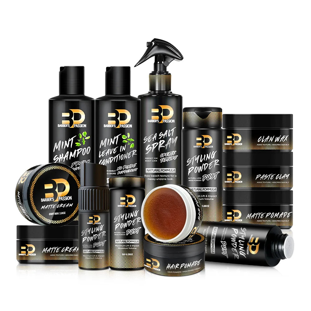 Manufacture Barber Salon Matte Hair Clay Texture Matte Hair Styling Cream Fiber Clay Paste for Men