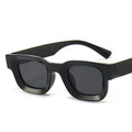Retro Concave Sunglasses Sun Glasses Women 2025 Luxury Brand Black Men Women Hip-hop Trendy Sunglasses for Women 2025
