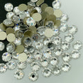 Wholesale Top Quality 16 Cuttings Ss20 Flat Back Non Hotfix Rhinestones glue on Nail Crystal Without Glue 16 Faces Strass
